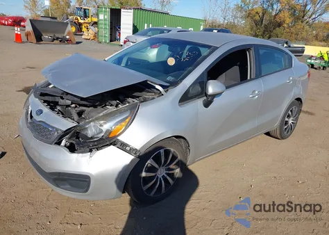 2013 Kia Rio Lx z USA, uszkodzony, nr VIN KNADM4A30D6272845